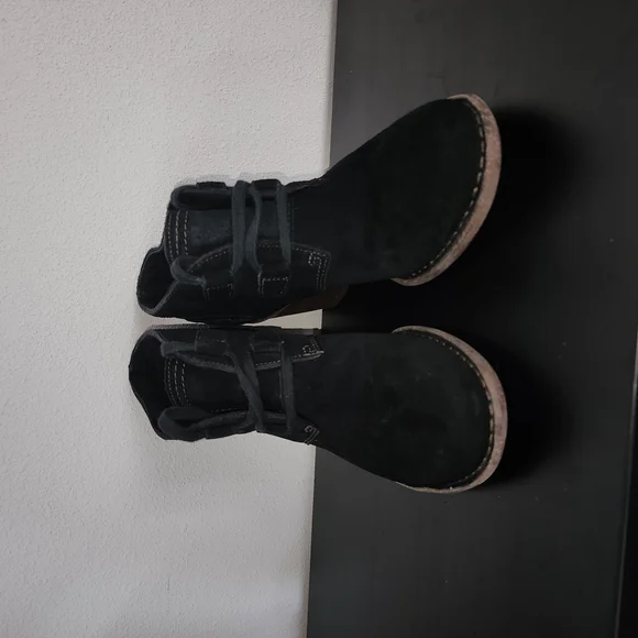 Clarks Artisan Heel Ankle Booties, Black Size9.5 - Picture 5 of 10